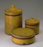 Tall, Medium & Flat Yellow Jars